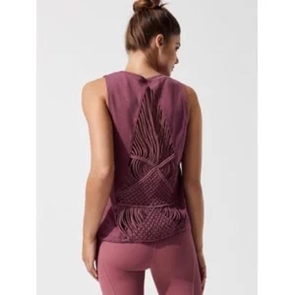 Carbon38 Lovina Tank in Pink/Mauve - Picture 3 of 11